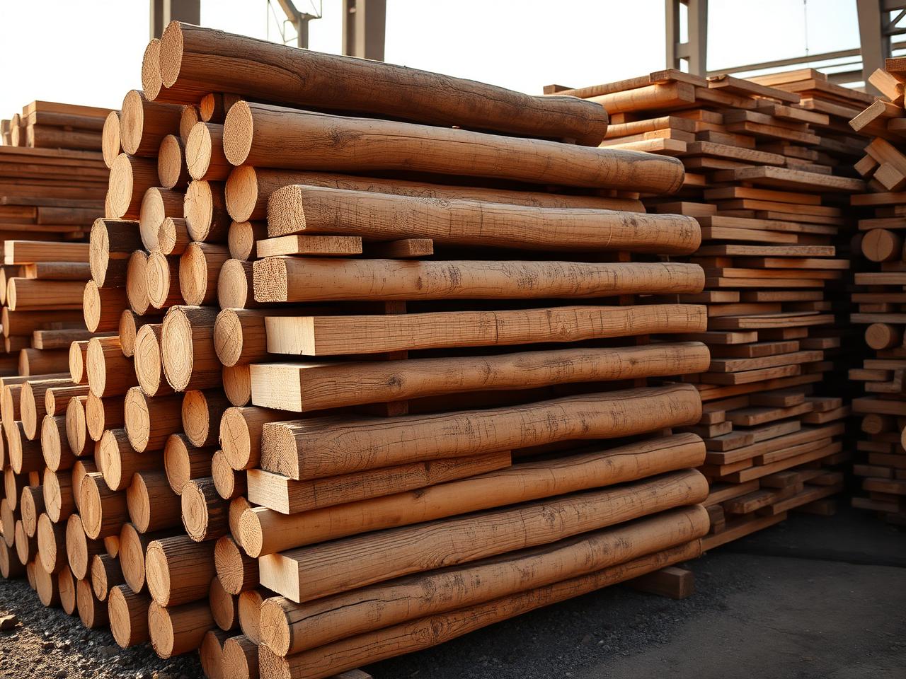 Log selection at the Saptarishi factory